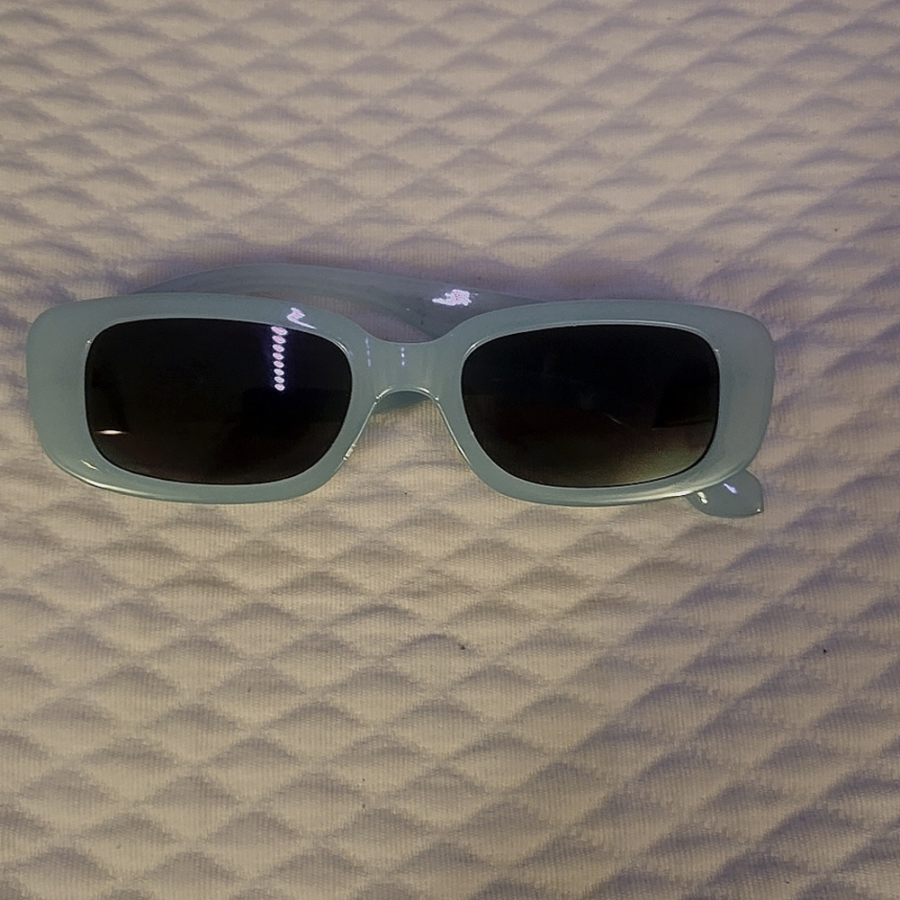 Light blue sunglasses